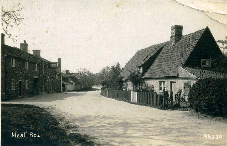 Church Road and The Plough Inn